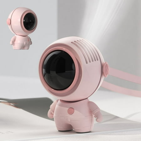 

Portable Air Conditione Clearance Usb Portable Lanyard Small Fan Hanging Neck Handheld Leafless Spaceman Small Fan