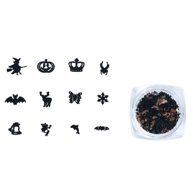 Heliisoer Nail Art Halloween Patch Ins Thin Exquisite Nail Jewelry Patch