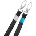 thumbnail image 3 of GOOHOCHY 25 Pcs Webbing ID Lanyard Practical Lanyards Office Man 43.00X1.50X0.20CM Black, 3 of 8