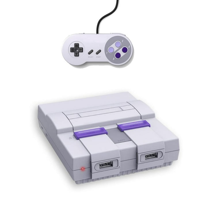  16-bit Entertainment System(NOT SNES MINI, NO GAMES INCLUDED)  Compatible with Super Nintendo Games : Video Games