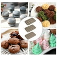 thumbnail image 2 of 15 Cavity Bakeware Kitchen Non-stick Biscuit Pad Macaron Pan Macaron Baking Kit Decorating for Oven Baking Pastry Cake, 2 of 16