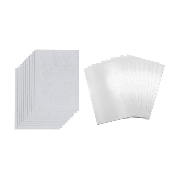 20 × Papel termorretráctil Hojas de película Papel hecho a mano imprimible para adultos Llaveros Adornos Fabricación de manualidades DIY EstiloD BLESIY láminas termorretráctiles