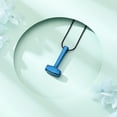 thumbnail image 5 of Women Men Hammer Pendent for Ashes and Chain Cremation Jewelry for Ashes Urn Necklace Lockets for Human Ashes Holder, 5 of 5
