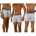 thumbnail image 4 of ToBeInStyle Men's Pack of 6 Thick Knocker Waistband Boxer Briefs Underpants - 2X-Large, 4 of 7