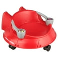 Radio Flyer, Spin 'N' Saucer, Caster Rideon for Kids, Red, Alien