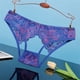 thumbnail image 2 of Ropa interior femenina de verano de encaje fino y hueco: diseño sexy con cintas, M/L, cintura de 56 a 74 cm, para uso diario/nocturno, 2 of 3
