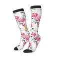 thumbnail image 2 of Balery Colorful Flowers Fun Novelty Socks Men'S Women'S Crew Socks Funny Crazy Novelty Socks Quirky And Cool Socks, 2 of 9
