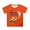 Orange, variant on VNKIDY Boys Girls Kids Easter Themed TShirts Letter Graphic Excavator Bunny Egg Print Short Sleeve Crewneck Casual Tees For Holiday Wear Orange 5-6 Years