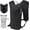 Black Blue, variant on Running Hydration Vest Backpack,Lightweight Insulated with 1.5L Water Bladder Bag Daypack for Hiking Trail Running Cycling Race Marathon for Women Men