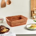 thumbnail image 4 of Cesta De Frutas De Ratán Cesta De Mimbre Cesta De Almacenamiento Decorativa Para Cocina M Sunnimix Canasta de frutas, 4 of 8