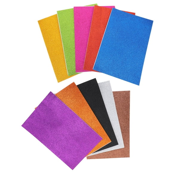 LABSERRON 10Pcs Colorful Diy Paper for Art Paper with Assorted Color 29.7X21 Cm Decor Paper Sheets