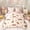 Beige Brown, variant on Erosebridal Cartoon Capybara Twin Bedding Sets for Kids, Kawaii Strawberry Stars Bedding Comforter Set, Pink Reversible, 7pcs