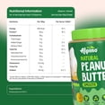 thumbnail image 3 of ALPINO Organic Natural Peanut Butter Smooth | 400 gm | 30% Protein | Made with 100% Organic Peanuts | No Added Sugar and Salt | Plant Based Protein Peanut Butter Creamy, 3 of 7
