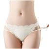 ZyeKqe Womens Thong Low Waisted Strappy Cute Ladies Panties T Back Seamless Breathable Thongs Briefs