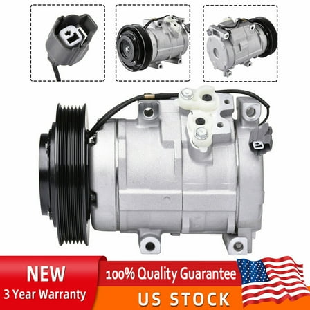 For Honda Odyssey 3.5L 2005 2006 2007 A/C Compressor w/ Clutch Kit OE# CO 10736C