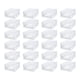 thumbnail image 1 of Cajón apilable Sterilite de 16 cuartos, paquete de 24, transparente/blanco, 1 of 9