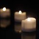 thumbnail image 3 of Velas sin llama Velas LED Velas que funcionan con pilas Bombilla de luz parpadeante Velas de pilar Marfil Paquete de 12 Vhermosa ZH-214, 3 of 5