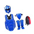 thumbnail image 3 of Taekwondo Gear Gear Set Gear para Kickboxing Muay Thai Fitness Azul S, 3 of 8
