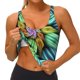 thumbnail image 3 of Balery Hippie Style Sujetadores deportivos con espalda cruzada para mujer, acolchados, sin costuras, de alto impacto, ideales para yoga, gimnasio, entrenamiento y fitness.-, 3 of 8