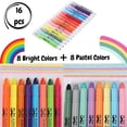 thumbnail image 4 of Mr. Pen- No Bleed Gel Highlighter, 16 Pcs (8 Pastel Colors and 8 Vibrant Colors), Bible highlighters, Highlighters Assorted Colors, Gel Highlighters, Gel bible Highlighter, Bible Highlighters No Bleed, 4 of 4
