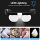 thumbnail image 3 of Auriculares de aumento 5X con lupa de luz LED, lupa de lupa de joyería montada en la cabeza c Carevas Lupas, 3 of 7