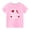 Pink-A, variant on Penkiiy Toddler Kids Boys Girls Fashion Cute Round Neck Print Short Sleeve Top 7-8 Years Blue