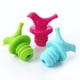 thumbnail image 2 of Juego de 4, tapón de botella de vino, tapón de vino de silicona, lindo, decorativo, colores variados, 2 of 5