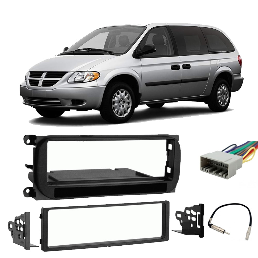Dodge Caravan Grand Caravan 20022007 Single DIN Stereo Radio Install