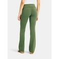thumbnail image 3 of No Boundaries Flare Pants with Foldover Waistband, 32'' Inseam, Women's XS-XXL, 3 of 5