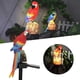 thumbnail image 2 of Kearding Luz Solar de resina para jardín, decorativa, IP65, resistente al agua, con forma de Animal, recargable, alimentada por batería, bonita lámpara Iluminación y accesorios Rojo Kearding HA073093-02, 2 of 6