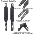 thumbnail image 2 of 8PCS Exercise Bike Pedal Straps, Adjustable Pedal Straps Foot Pedal Spinning Exercise Bike Home or, 2 of 5