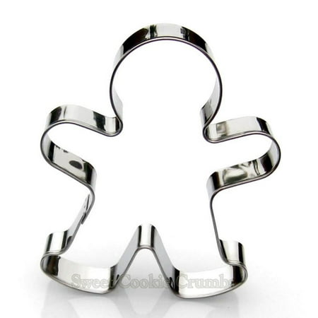 Snowflake Cookie Cutter - Gingerbread Man Cookie Cutter- Stainless Steel