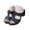 Black, variant on Heeled Sandals for Women Arch Support Dressy Slides Mules Comfortable Open Toe Work Walking Shoes