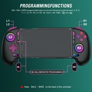 ESYWEN Mobile Gaming Controller for iPhone/Android with Hall Effect Joystick, supports Steam, Xbox, PS Games,