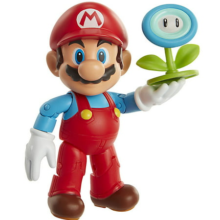 UPC 039897459929 product image for World of Nintendo Ice Mario with Ice Ball Action Figure | upcitemdb.com