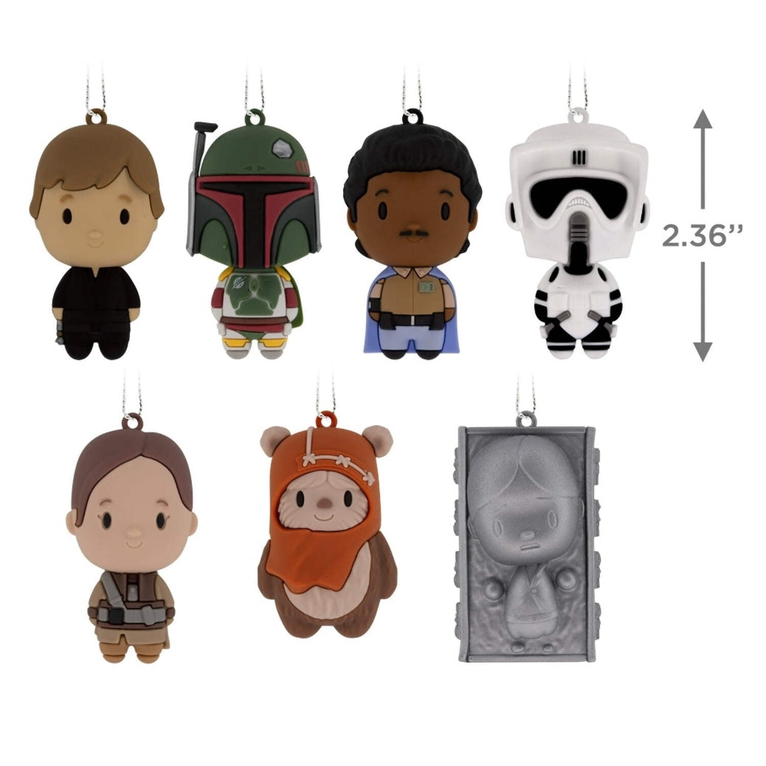 Hallmark Ornament (Star Wars: The Mandalorian Series 4 Grogu Mystery, Shatterproof)
