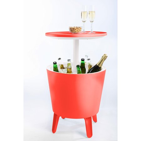 Keter Cool Bar Cooler, cocktail table or coffee table, all in one