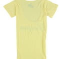 thumbnail image 2 of Local Celebrity Womens Bonjour Graphic T-Shirt, Yellow, Large, 2 of 2