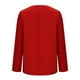 thumbnail image 5 of Blazer de moda para mujer, blusas de color liso, manga larga, cuello en V, chaqueta de traje informal, blusa de poliéster para mujer, 5 of 6