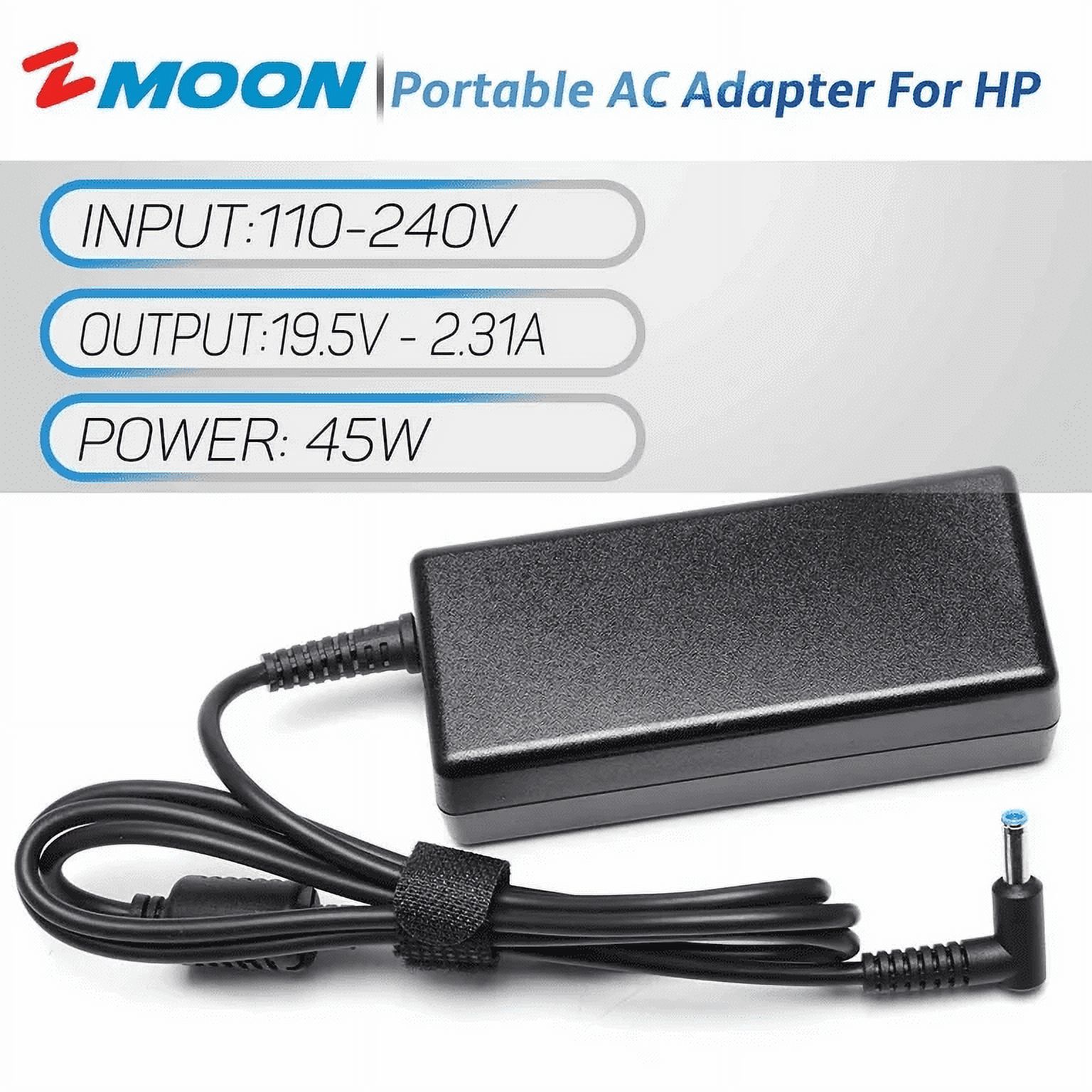 19.5V 2.31A 45W AC Power Laptop Adapter Supply Charger Cord for HP pavilion X360 M3 11 13 15 Folio 1040 G1 G2 G3 HSTNN-CA40 7400015-001 740015-003 - image 2 of 6