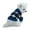 Blue Grid, variant on Harikaji Dog Knitted Sweater, Heart Dinosaur checkered Pattern Puppy Sweater Warm Soft Pet Holiday Clothes for Small Cats and Dogs Blue XS