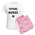 thumbnail image 6 of CafePress - Future Nurse Women's Light Pajamas - Women's Short Sleeve Print T-Shirt and Pants Light Cotton Pajama Set, 6 of 7