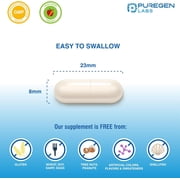 Puregen Labs Potassium Bicarbonate Supplement 1020mg Vegetarian Gluten-Free 240 Capsules