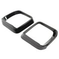 thumbnail image 1 of Accesorios para automóvil, 1 par de cubiertas para marco de espejo retrovisor izquierdo y derecho, rendimiento sólido, 1 of 9