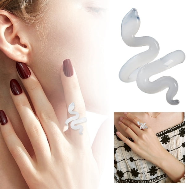 Anillo Exquisito: Ligera sensación de alta gama con cristal esmaltado a mano de Zibo - ¡Perfecto para ocasiones elegantes!"