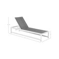 thumbnail image 3 of Meridian Furniture Maldives Cream Water Resisting Patio Adjustable Chaise, 3 of 13