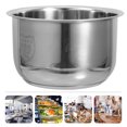 thumbnail image 3 of Homemaxs 2-Cup Replacement Inner Pot for Electric Rice Cooker, Silver - Stainless Steel, 3 of 8