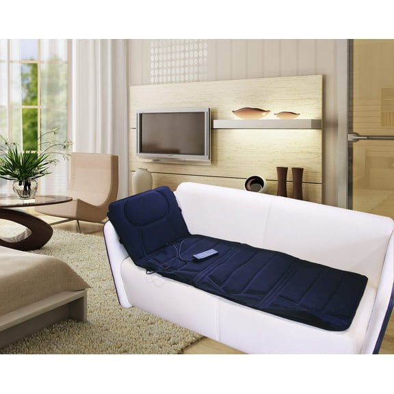 Carepeutic Targeted Zone Deluxe Vibration Massage Mat with Heat Therapy