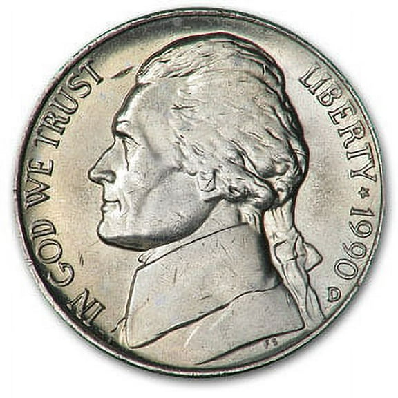 1990-D Jefferson Nickel BU