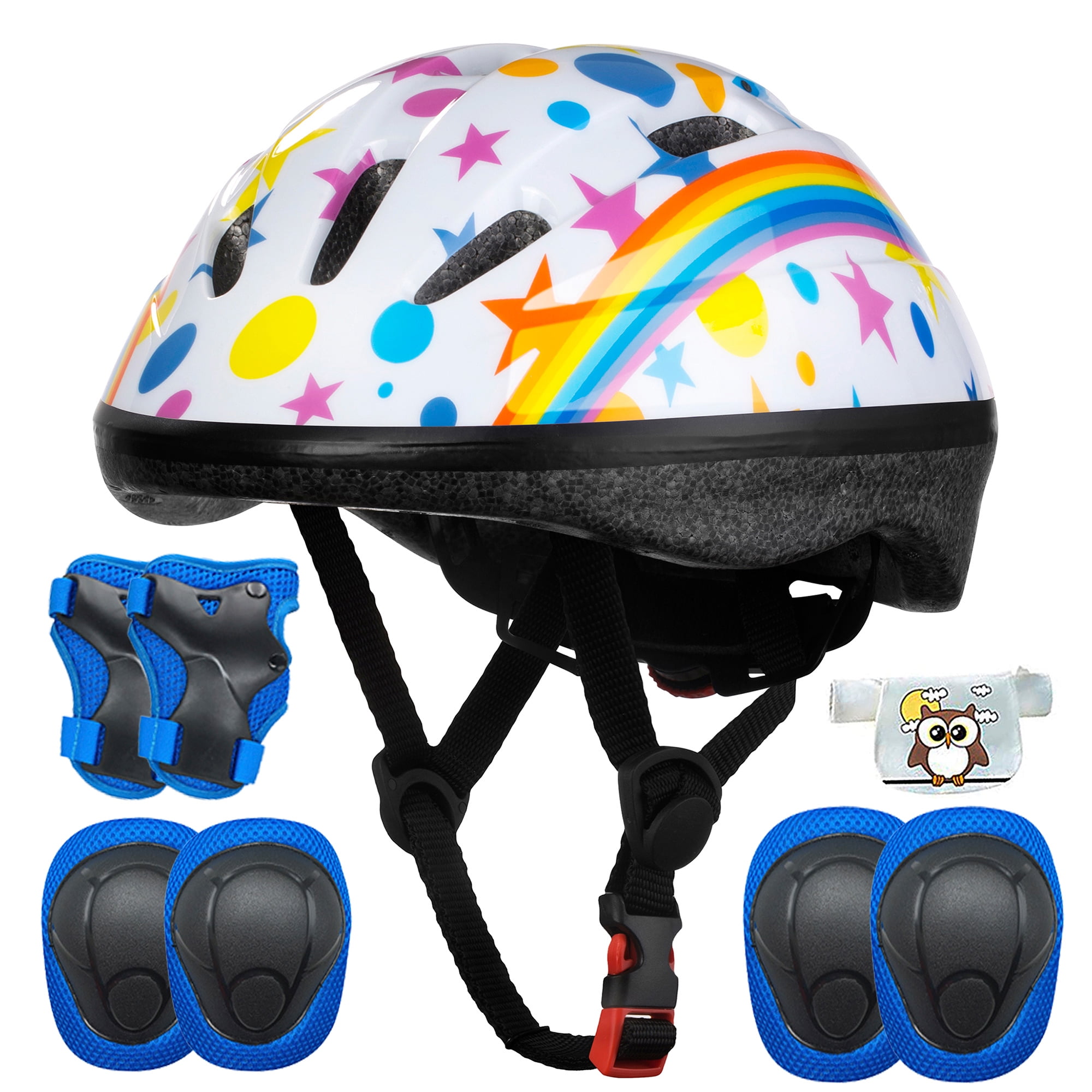 Boys Cycle Safety Set with Helmet 48-52cm ** PURCHASE TODAY ** Bottle & Pads 